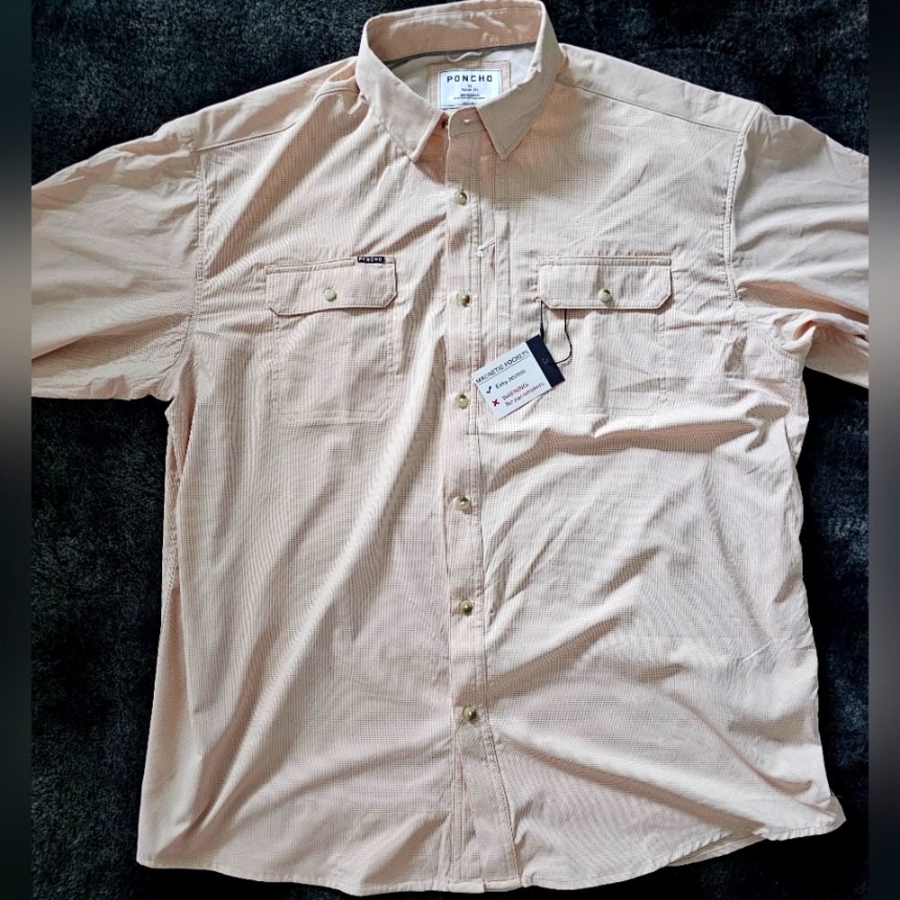 Poncho fishing and outdoor shirt